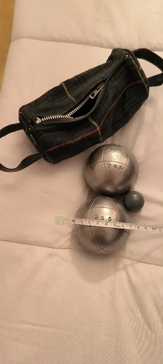 Bolas metálicas para petanca