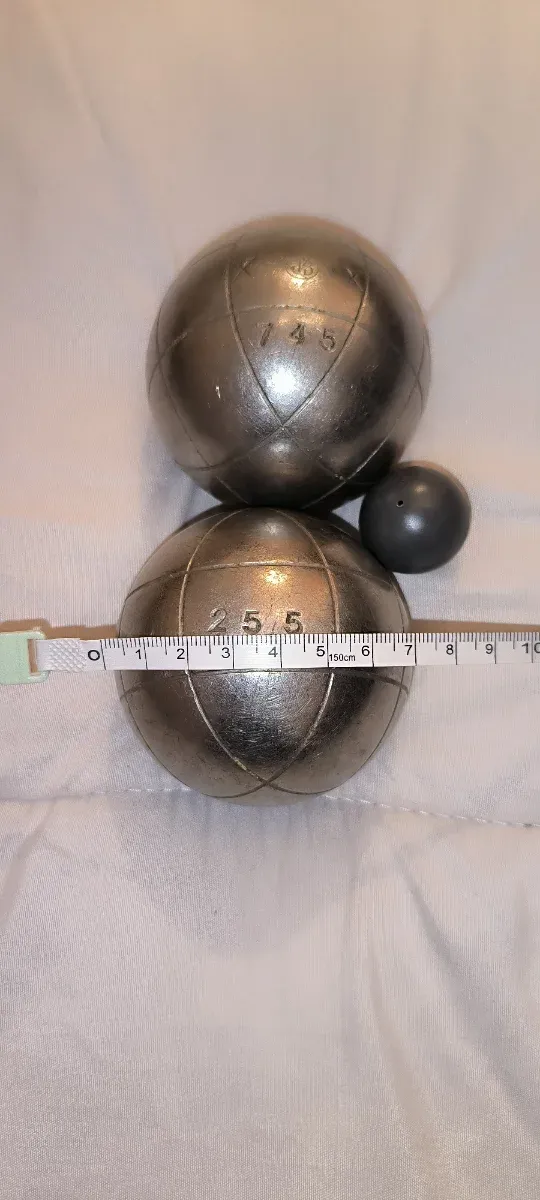 Bolas metálicas para petanca