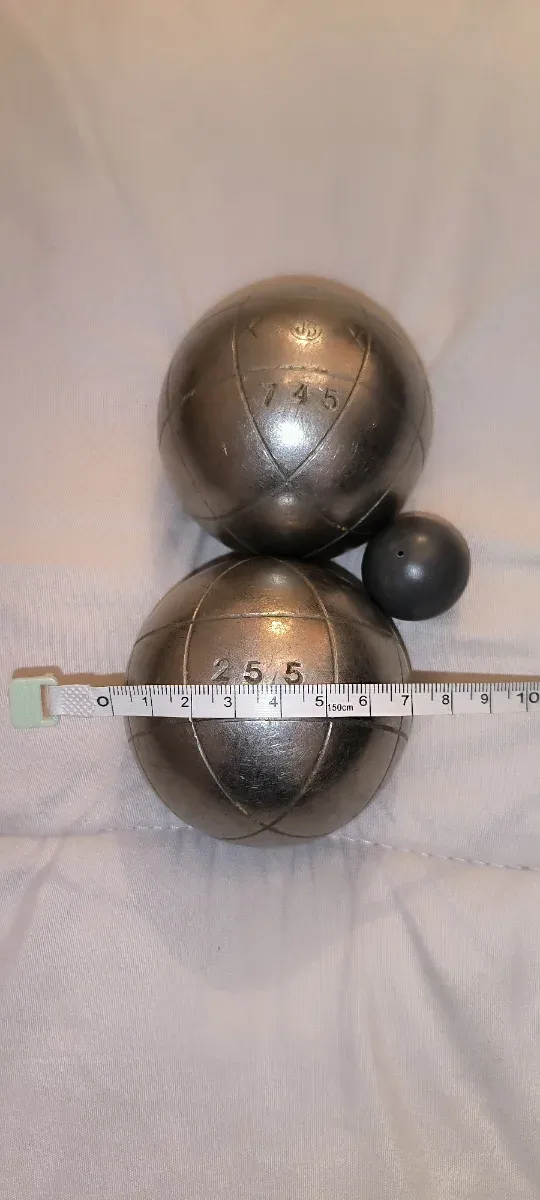 Bolas metálicas para petanca