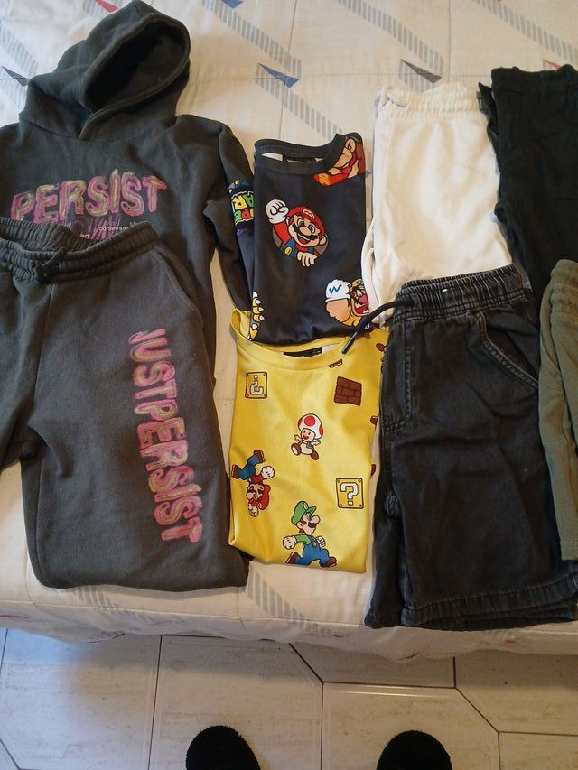 Lote Ropa Niño Verano/Invierno talla 8 años