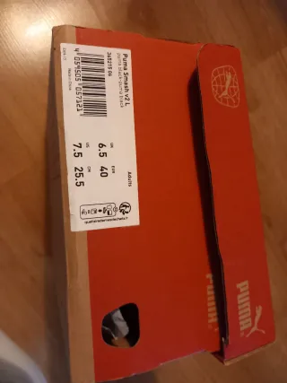 Zapatillas Puma Negras Talla 40