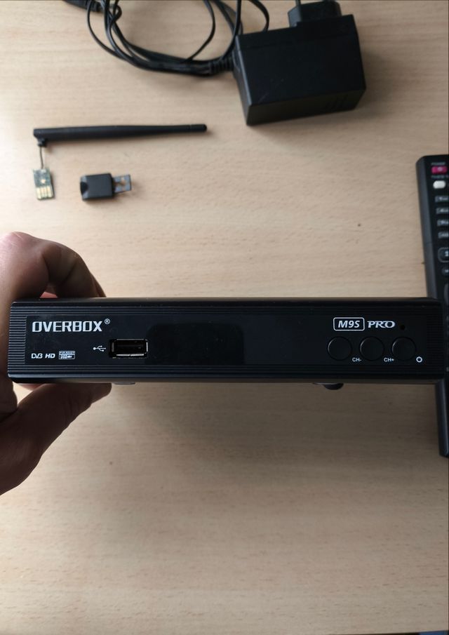 Receptor Satélite OVERBOX M9S PRO