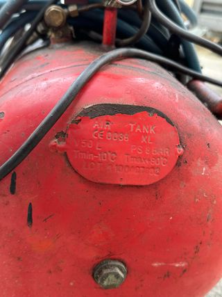 Compresor Euro Máquina Tanque Aire 50L