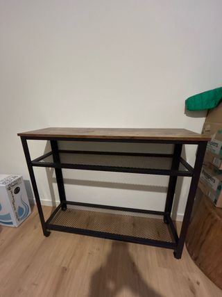 Consolle ingresso metallo e legno