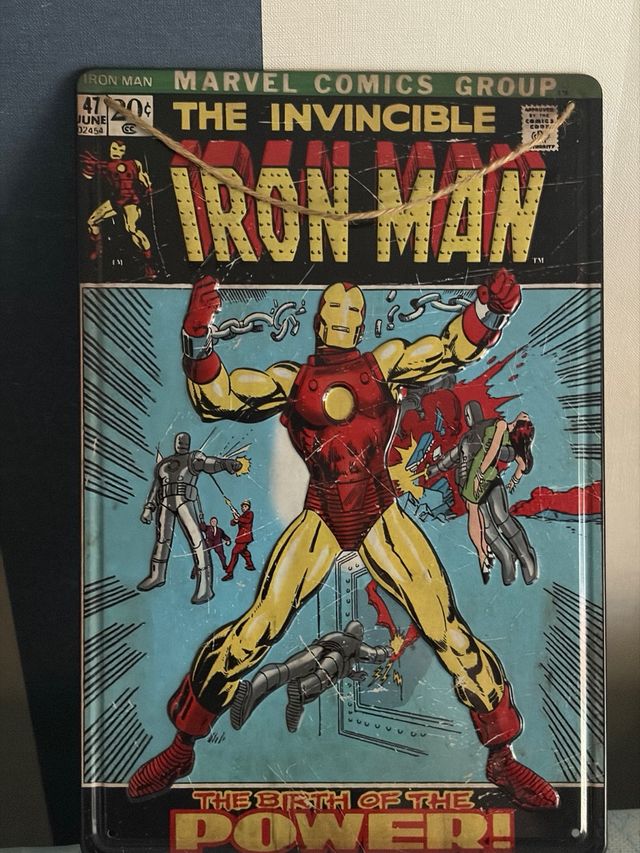 Cuadros de Iron Man 12 € los 2