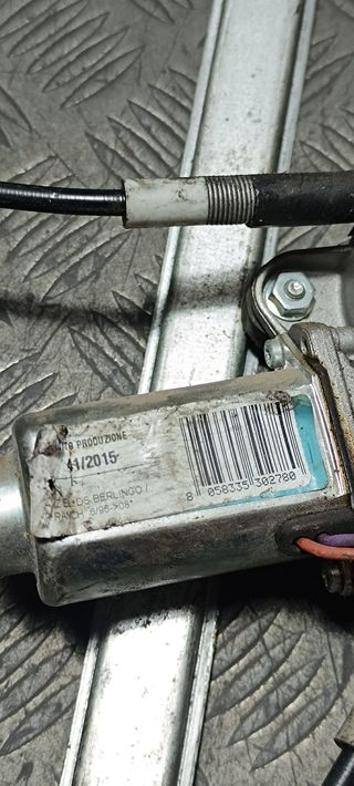 Elevalunas C. Berlingo 2006 Del. Dcho.