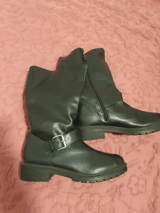 Botas H&M negras talla 38