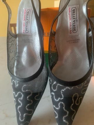 Scarpe Pikolinos nere tacco 39 brillantini