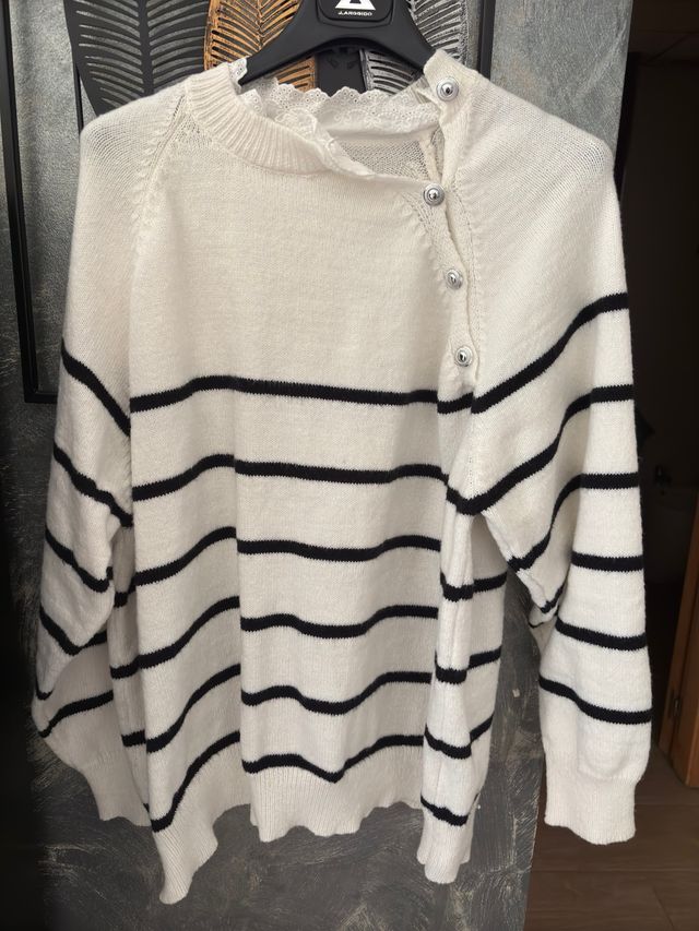 Jersey rayas talla 48