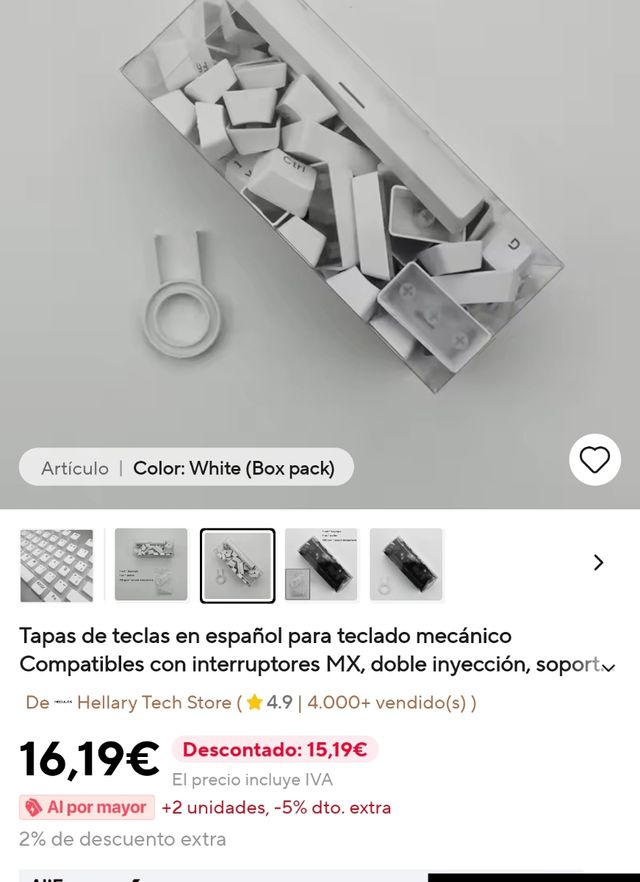 Teclas para teclado SWITCH