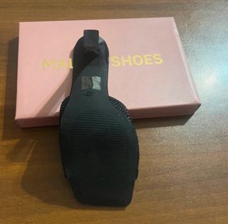 Tacchi Malien neri con strass