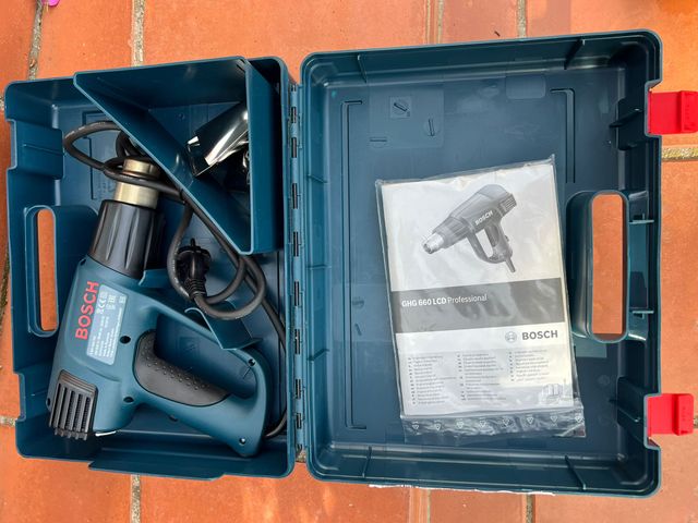 Pistola de calor Bosch GHG 660 LCD