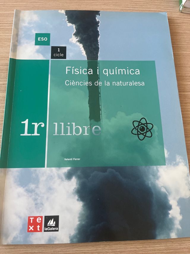 Física i química 1r llibre. Ciències de la natu...