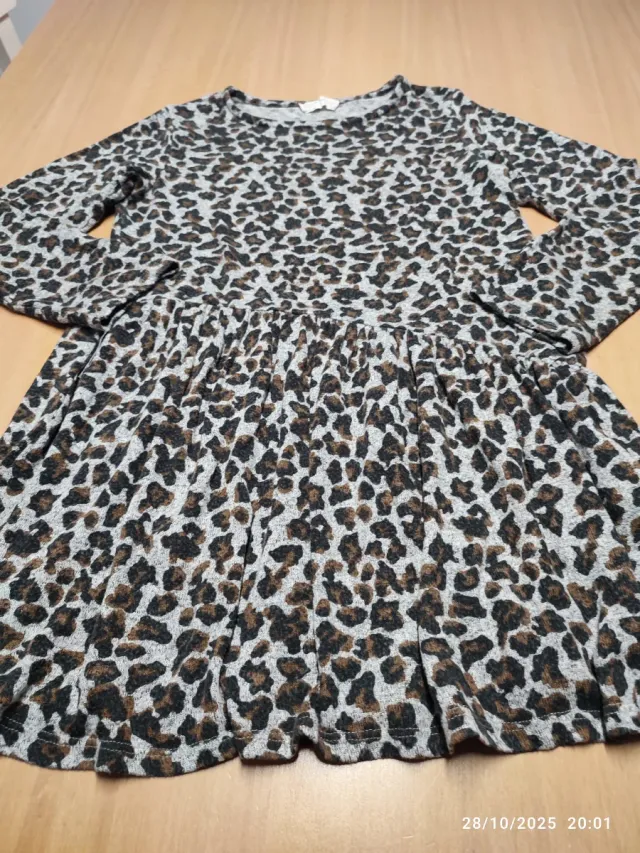 Vestido niña Zara animal print