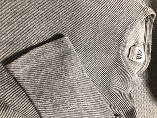 Jersey Zara Blanco Talla M jerséis Zara gris