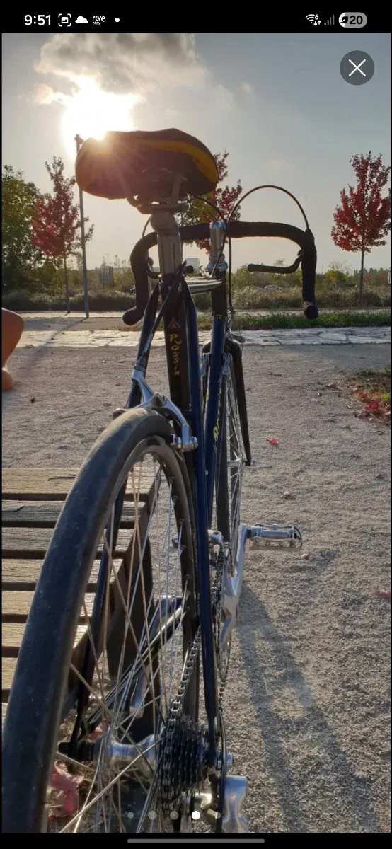 Bicicleta de carretera Rossin talla 55
