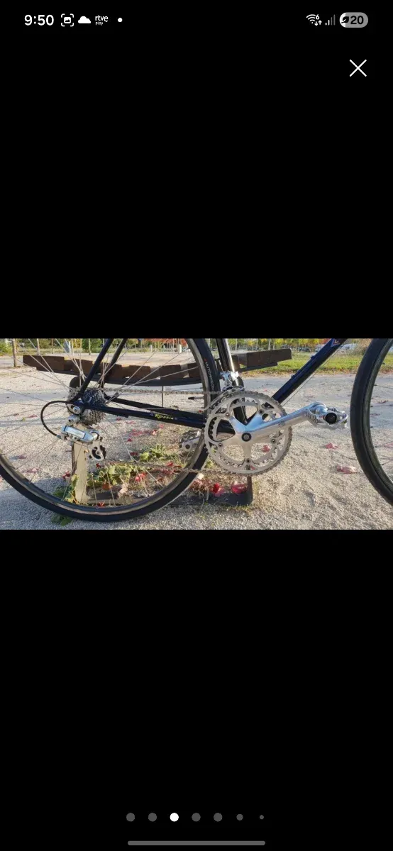 Bicicleta de carretera Rossin talla 55