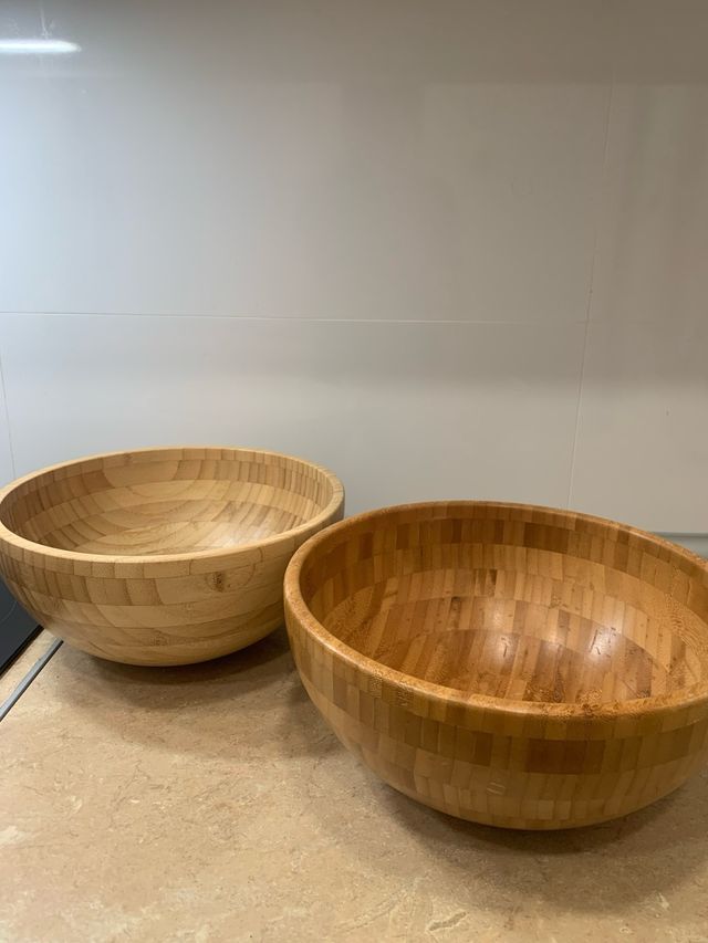 Ciotola/insalatiera in bambù 28 cm