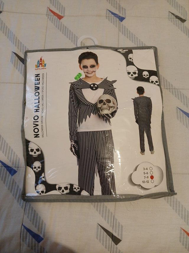 Disfraz Halloween Niño Jack Skellington