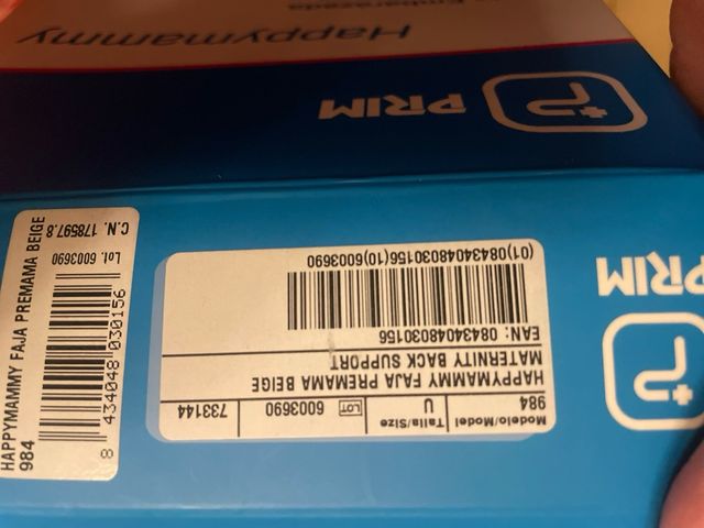 Faja Embarazada Prim Happymammy Talla Única