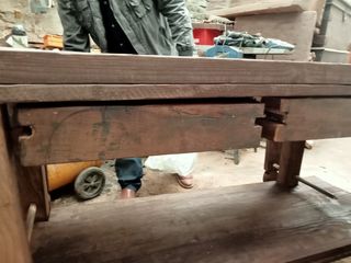 ANTIGUO BANCO CARPINTERO OLMO BUEN ESTAD