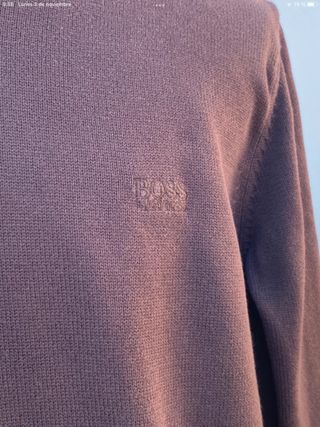 Jersey Hugo Boss Marrón V-Neck