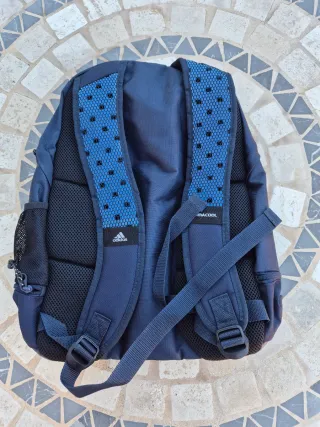 Mochila Adidas Negra y Azul