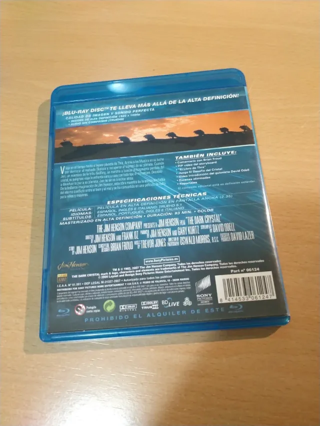 Blu-ray Jim Henson's Cristal Oscuro