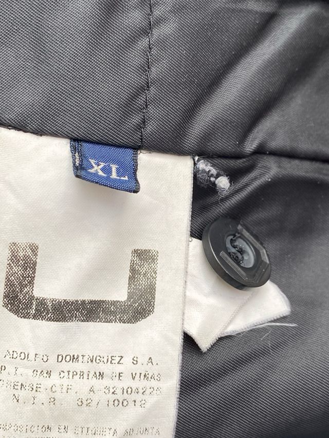 Abrigo Adolfo Domínguez Negro