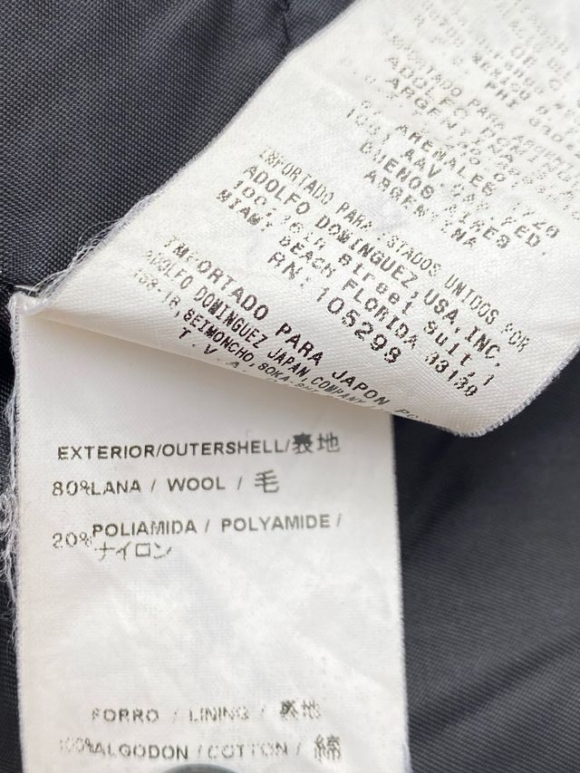 Abrigo Adolfo Domínguez Negro