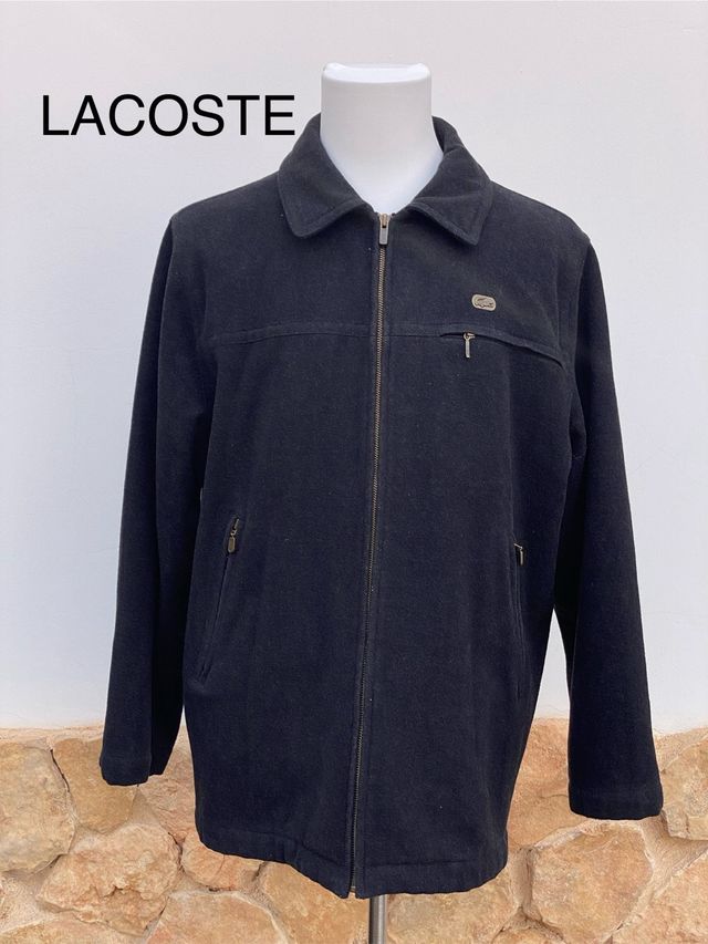 Abrigo Lacoste Negro