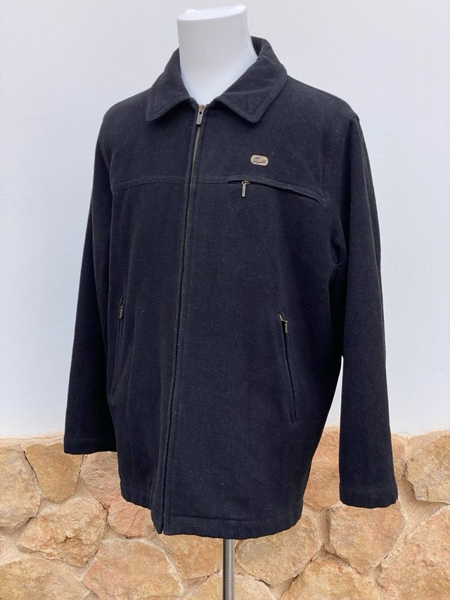 Abrigo Lacoste Negro
