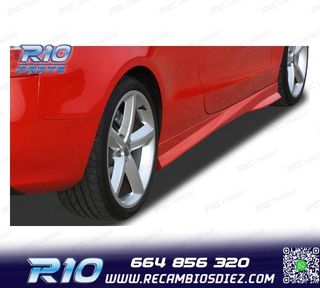 TALONERAS AUDI A5 COUPE CABRIO 07-16 LOOK TURBO-R