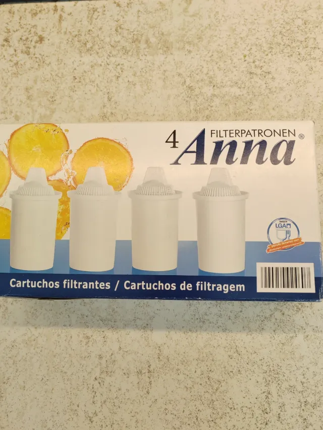 8 Cartuchos Filtro Jarra Anna Lidl