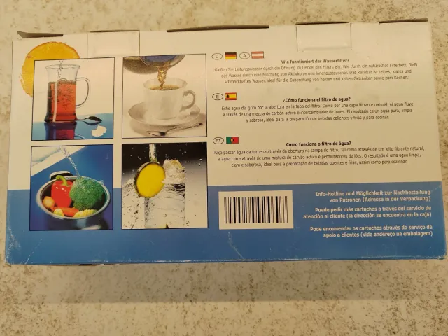 8 Cartuchos Filtro Jarra Anna Lidl