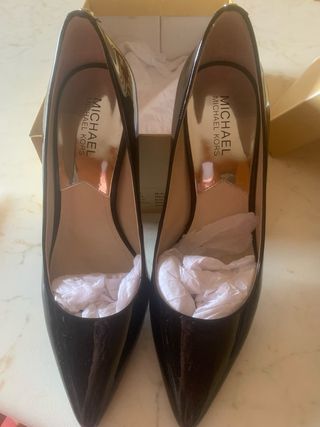 Scarpe Michael Kors vernice nere