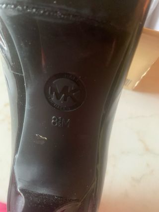 Scarpe Michael Kors vernice nere