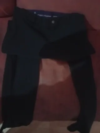 Pantalón hípica chica negro