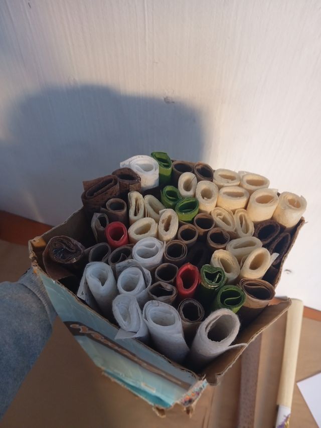 Lote rollos papel manualidades