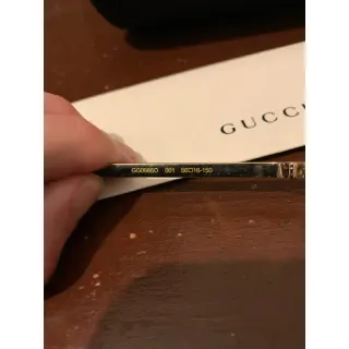 Gafas Gucci GG0986O 001 Sin Graduar Doradas