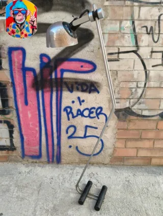 Lámpara Pie Marset Diseño J.Pérez P.Aragay 70s