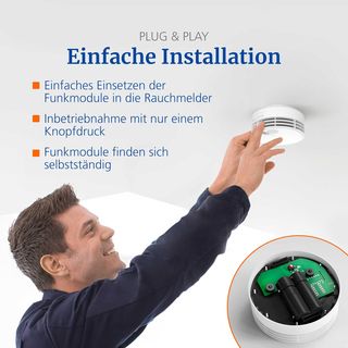 Módulo de radio Hekatron Base X