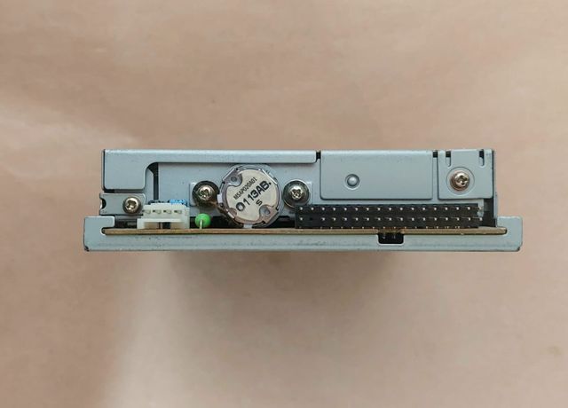 Set lettore floppy disk 3.5" + modem vintage+altro