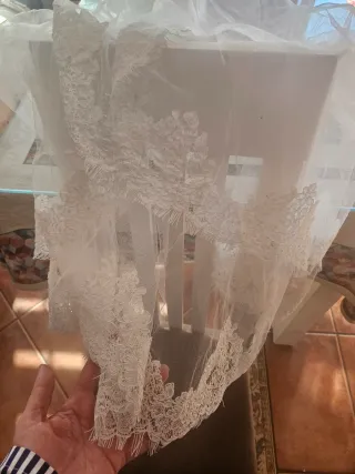 Velo de Novia Pronovias Blanco