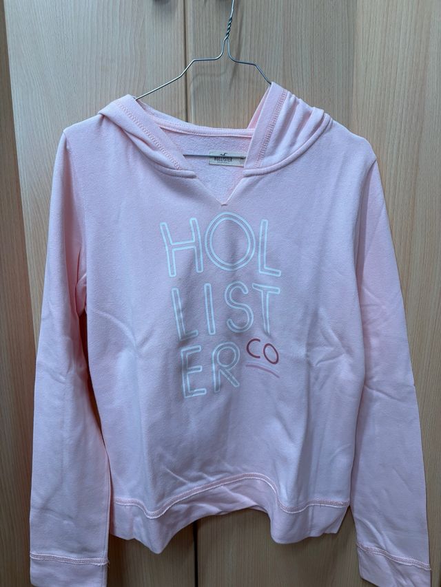 Sudadera Hollister Rosa
