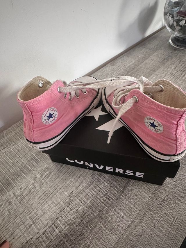 Converse All Star Niña Rosa Talla 24