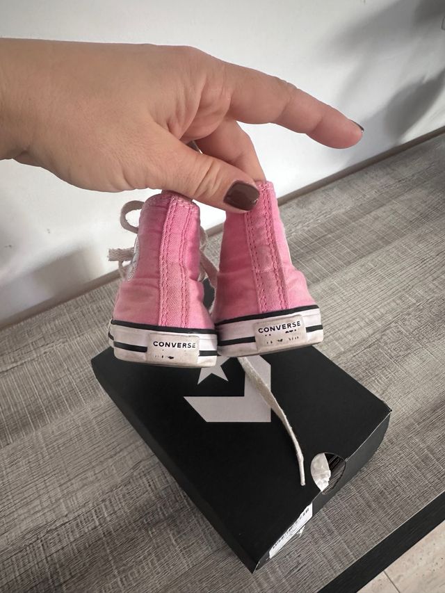 Converse All Star Niña Rosa Talla 24