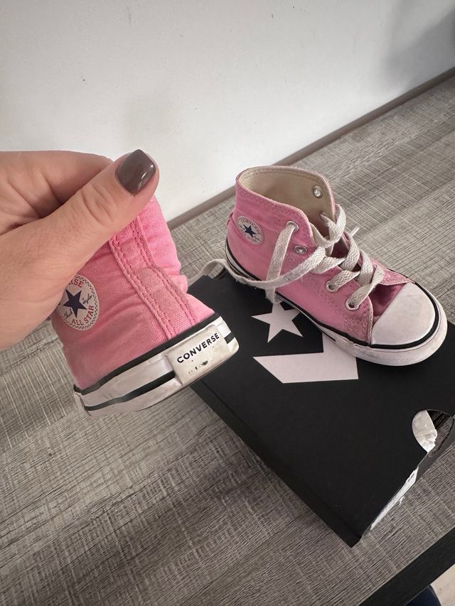 Converse All Star Niña Rosa Talla 24