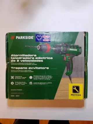 Atornillador Taladradora Eléctrica Parkside 2 Velo