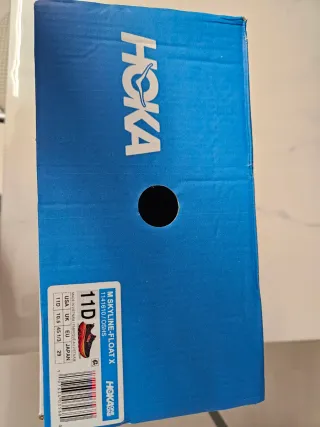 Zapatillas Hoka Skyline-Float Azul/Naranja